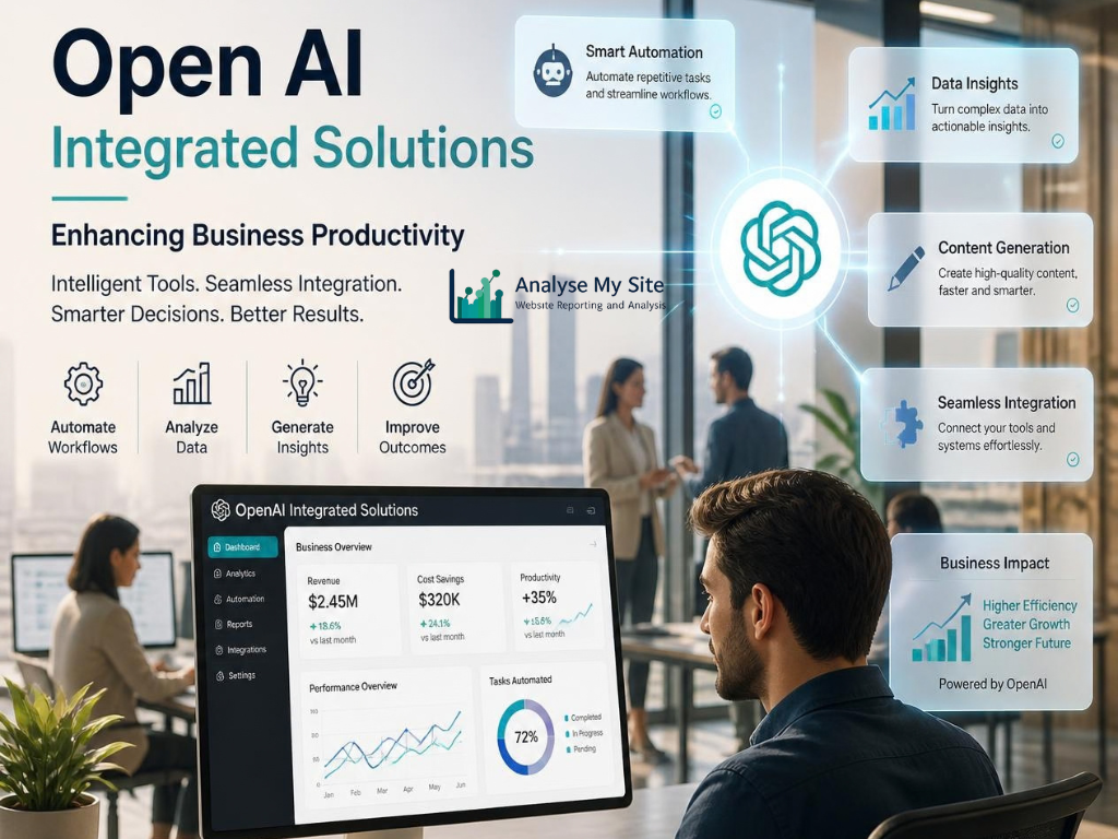 Open AI Integrated Solutions connecting AI with CRM workflows. Open AI Integrated SolutionsIT Consulting, Cloud Solutions, Backup Solutions, Augmented Reality in E-Commerce, BigCommerce, Shopify, Voice Over IP